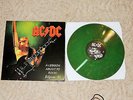 AC/DC - A LESSON ABOUT TO ROCK  BELGIUM '86  rare LP grün marmoriertes Vinyl