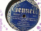 1922 Fake NEGRO LADDs BLACK ACES Sister Kate (If I could Shimmy like my) GENNETT