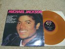 MICHAEL JACKSON COLORED TURKISH PRESSING LP UNIQUE Yellow Orange TURKEY GALA