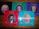 the best of series of records- bach, strauss, brahms, mozart, tchaikovsky.