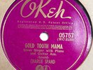 CHARLIE SPAND OKEH 05757 BLUES 78 RPM RECORD E