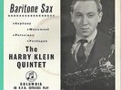 THE HARRY KLEIN QUINTET - BARITONE SAX (COLUMBIA SEG 7647) SCARCE UK JAZZ EP EX