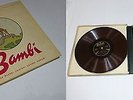 DISCHI  WALT DISNEY BAMBI EDIZIONI MUSICALI DURIUM 1950 COFANETTO 6 DISCHI