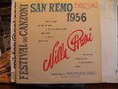 NILLA PIZZI super rare FESTIVAL DI CANZONE SAN REMO 1956