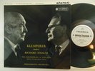 KLEMPERER Conducts RICHARD STRAUSS / Columbia SAX 2367 / 1st Ed  B & S /  SUPERB