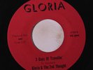 GLORIA & 2ND THOUGHT: 3 Days Of Travellin' / It's You I Love 45 rare Soul