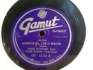 1939 BORIS SCHWARZ ALICE EHLERS HARPSICHORD GAMUT Records Haydn Violin SONATA 78