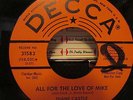 GIRL GROUP DIANE CASTLE DECCA 31583 ALL FOR THE LOVE OF MIKE/SOMEBODY ELSE'S BAB