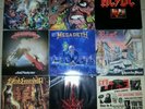 9 mal Heavy Metal Trash Black Death Metal Vinyl Celtic Frost Blind Guardian usw