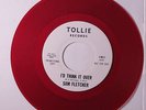 rare Popcorn Soul 45 SAM FLETCHER i'd think it over TOLLIE Red Wax