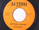 rare Soul Funk 45 CONCEPTS got to be a change KUSTOM Hear