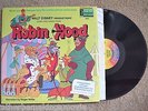 ROBIN HOOD Walt Disney Story and Songs w/ book RECORD LP VG++