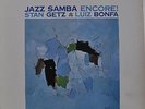 Stan Getz Luiz Bonfa Maria Toledo Jazz Samba Encore Japan gatefold LP Insert