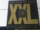 Maxi 33 tours Mylène FARMER *XXL Dance Extra Large Remix*