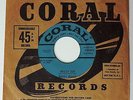 ORIGINAL ROCKABILLY BLUE PROMO / BUDDY HOLLY / CORAL 61885 / PEGGY SUE /EVERYDAY