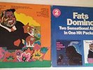 FATS DOMINO SIGNED 2x Pickwick LP's. 1960's ABC & Mercury Live