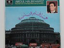 '68 ABDUL HALIM HAFEZ LIVE @ ROYAL ALBERT HALL BBC Parlophone 7061 EMI LP Arabic