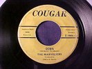 The MARVELIERS Down/When We Dance RARE DOO-WOP/R&B 45 Original on COUGAR Hear