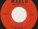 MIKE ADAMS & THE RED JACKETS on Marco —SO BLUE— r&b instro oldies 45 | LISTEN