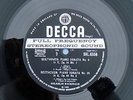 SXL 6358   Wideband   Beethoven Sonatas   Wilhelm Backhaus   Decca UK Stereo