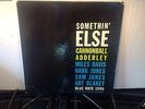 CANNONBALL ADDERLEY -Somethin' Else  BLUE NOTE 1595 {dg 47 w. 63} w/Miles - RARE
