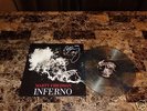 Marty Friedman Rare Signed Inferno Smoke Colored Vinyl LP Megadeth Heavy Metal