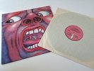 COURT OF THE CRIMSON KING KING CRIMSON ISLAND PINK 1ST PRESSING EX+ NEAR MINT