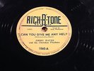 RARE Rockabilly RICH-R-TONE 1060 78 Jimmy Hayes and his Cherokee Playboys Hear
