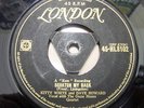 1954 GOLD LONDON HL 8102 - KITTY WHITE & DAVE HOWARD Scratch My Back HIGH GRADE