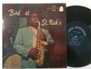 CHARLIE PARKER - bird at st. nick's - JAZZ WORKSHOP JW-500 - VG++/NM