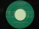 The National Independents 45 TALKING ABOUT OUR GOD  / I THANK LORD   Carrie VG+