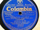 1927 BEETHOVEN CENTENNIAL Symphony No 4 B Flat Hamilton Harty HALLE ORCH 78