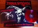 Proclamation - Messiah Of Darkness & Impurity RARE red LP - Archgoat Blasphemy