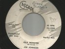 HALLOWEEN ROCKABILLY R&B --JOE JOHNSON-- GILA MONSTER  -HEAR - 1959 DJ CASCADE