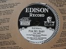 GOLDEN GATE ORCHESTRA - EDISON #52164 - Where The Cotton Grows / For My Baby