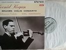 Kogan, Kondrashin - Brahms Violin Concerto LP SAX 2307 EMI Testament Reissue NM-