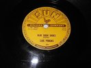 SUN Record Company 234 Carl Perkins Blue Suede Shoes / Honey Don't 78 RPM