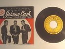 JOHNNY CASH w/TENNESSEE TWO SUN RECORDS: TOP HITS EP-114. PICTURE SLEEVE 45 RPM