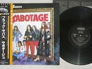 BLACK SABBATH SABOTAGE NEMS SP18-5015 Japanese Pressing OBI Vinyl LP