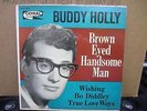 Brown Eyed Handsome Man BUDDY HOLLY EP 45 record CORAL 81193