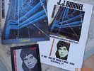 JEAN JACQUES BURNEL JJ EUROMAN COMETH LP POSTER AND SINGLE  RARE STRANGLERS PUNK