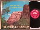 RARE Deep Black Gospel LP THE FAMOUS DAVIS SISTERS Plant My Feet SAVOY ORIG Hear
