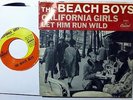 BEACH BOYS 45 California Girls / Let Him Run CAPITOL 1965 Surf PIC SLEEVE w2219