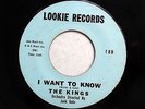 KINGS 45 I want to know / Bump-i-dy bump LOOKIE Doowop W3337
