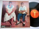 ULTRASONIC CLEAN - LOUIS ARMSTRONG & ELLA FITZGERALD VERVE MGV 1956 ORANGE EX+
