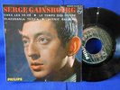 SERGE GAINSBOURG chez les ye-ye 10eme serie EP ORIGINAL FRANCE EXC+