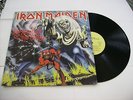 IRON MAIDEN - THE NUMBER OF THE BEAST - REISSUE LP VINYL ITALY 1987 - EXCELLENT