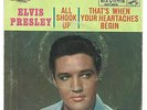 ELVIS PRESLEY rock roll ALL SHOOK UP gold standard PICTURE SLEEVE ONLY 447-0618