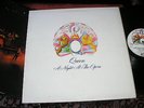 QUEEN  -  A Night At The Opera,   ORIG 1975 UK EMBOSSED LP/inner... CLEAN COPY