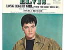 ELVIS PRESLEY rock roll LONG LEGGED GIRL wlp promo copy 45 HEAR